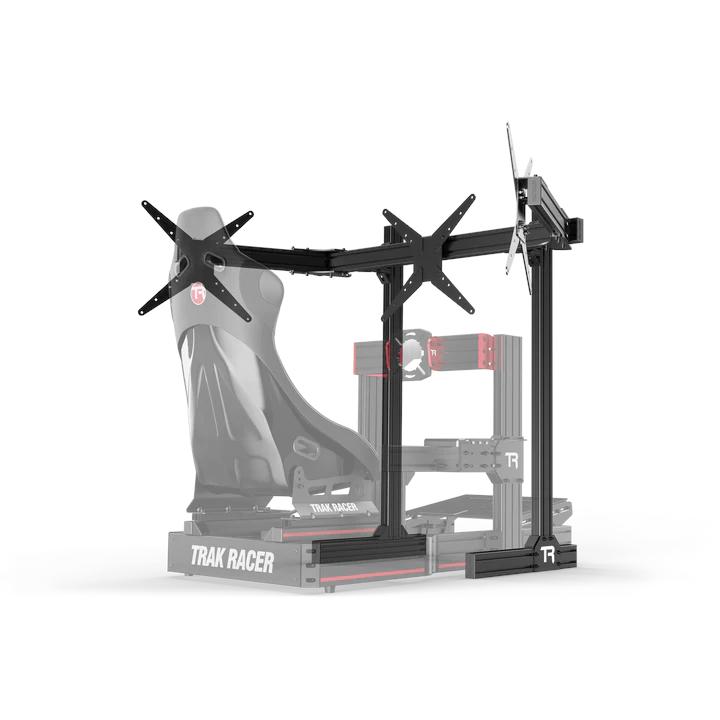 Trak Racer Freestanding Triple Monitor Stand - up to 45" Displays, Monitor Stand, Trak Racer, monitor stand, Racing Gear, Trak Racer, Player1 Sim Gear, , Racing and Flight Sim Gear
