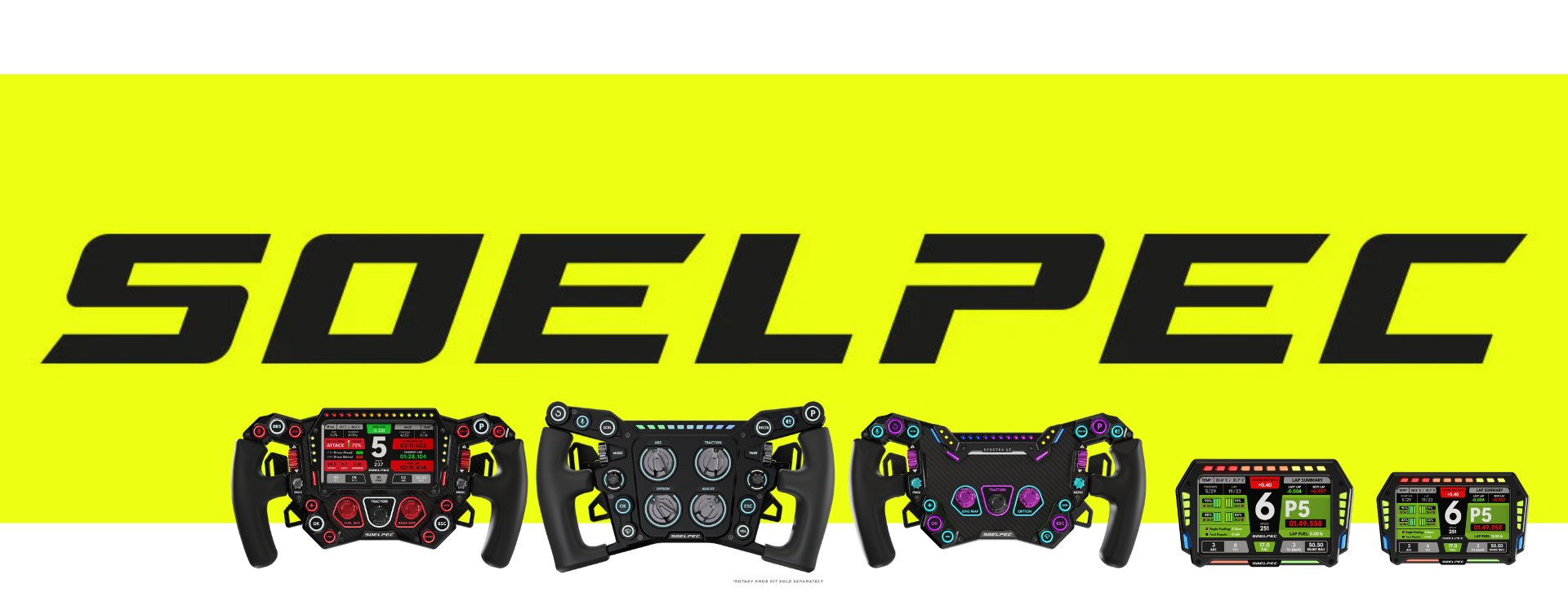 Soelpec Sim Racing Wheels & Dashboards