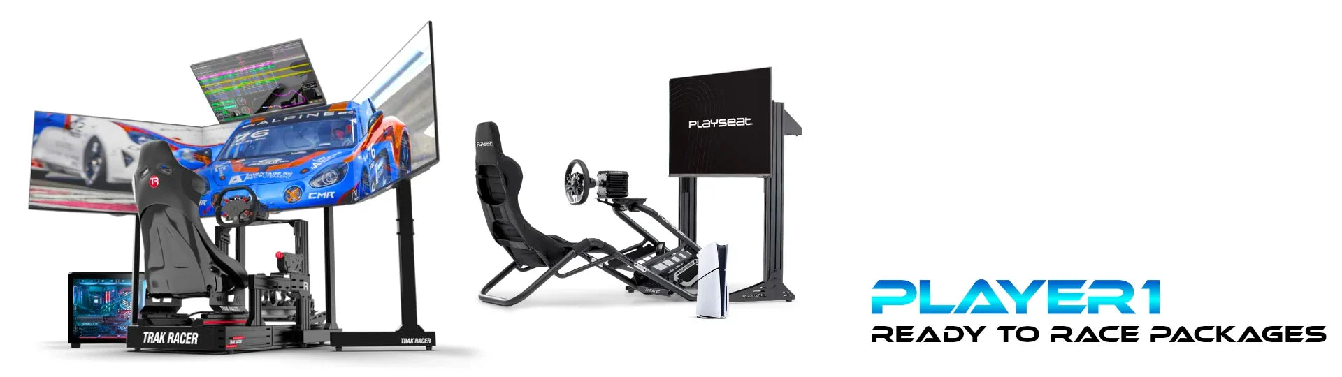 Ready To Racing Start Racing with Ready-to-Race Bundles | Player1 Sim Gear