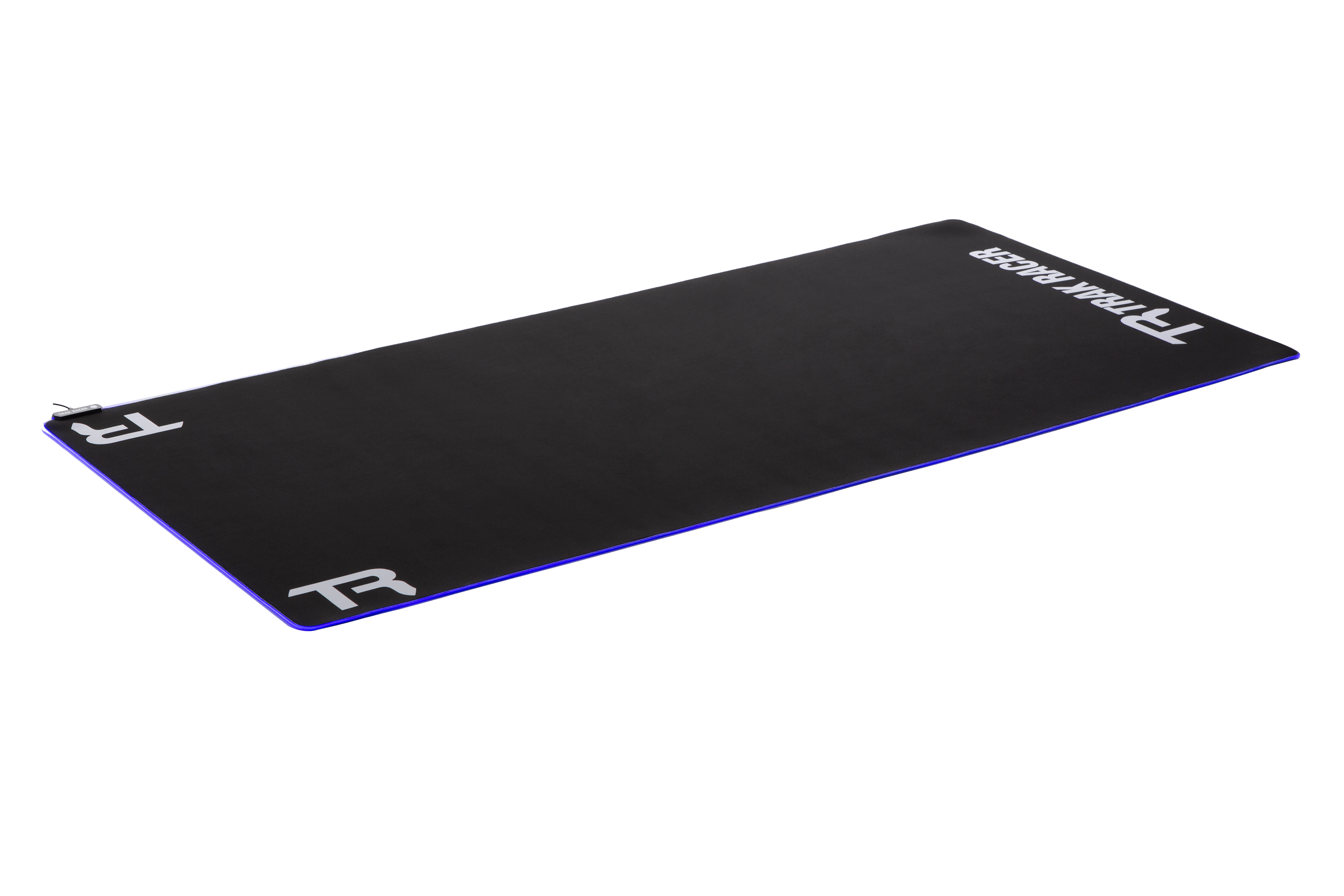 Premium Neoprene Sim Racing Floor Mat with RGB Neon LED Lighting