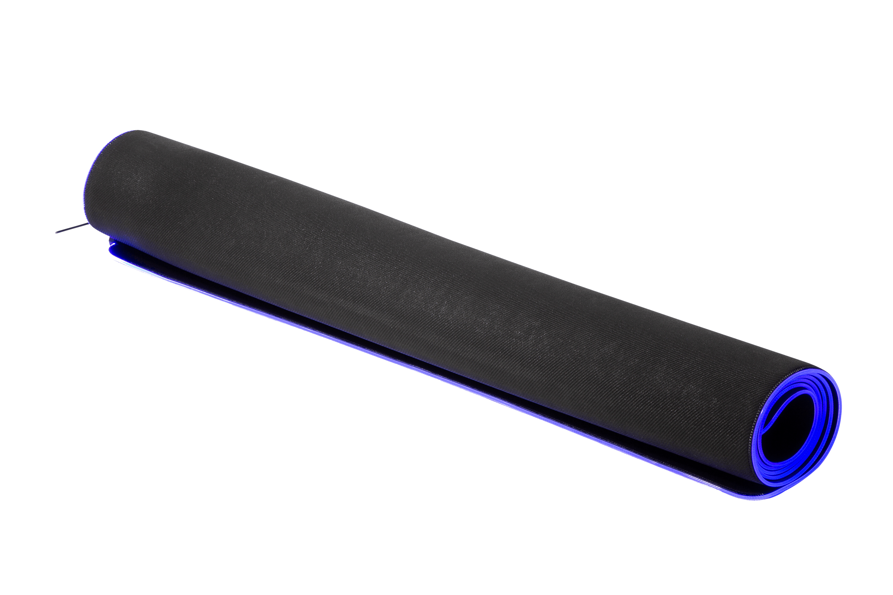 Premium Neoprene Sim Racing Floor Mat with RGB Neon LED Lighting