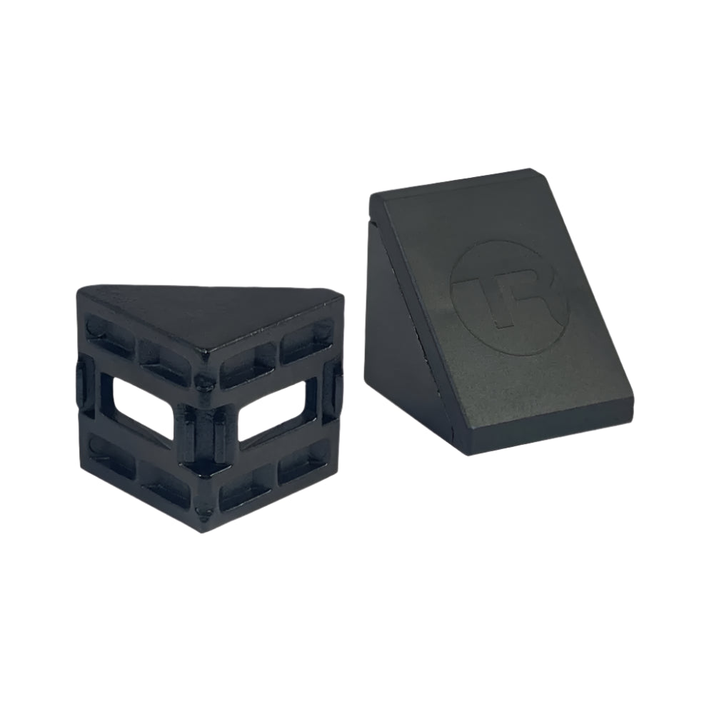 40mm 8mm Slot Aluminium Corner Bracket & Cap  for Sim Racing on Player1 Sim Gear