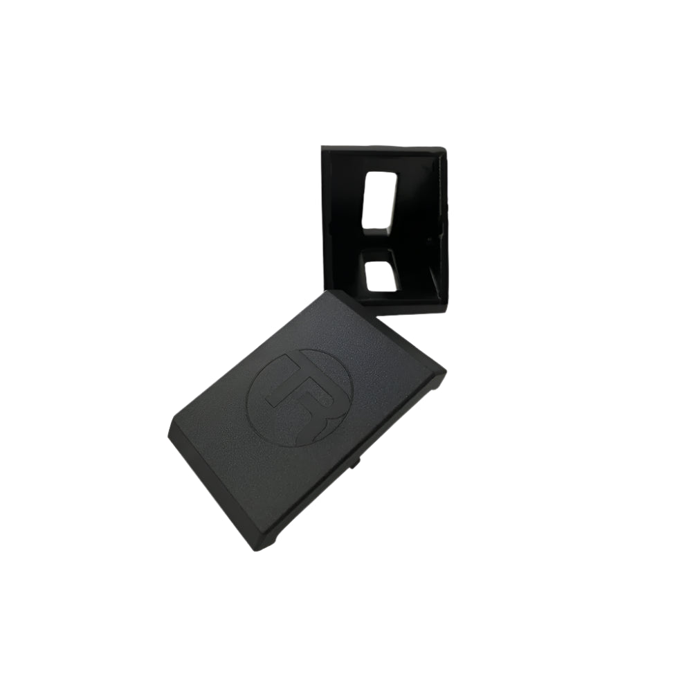 40mm 8mm Slot Aluminium Corner Bracket & Cap  for Sim Racing on Player1 Sim Gear