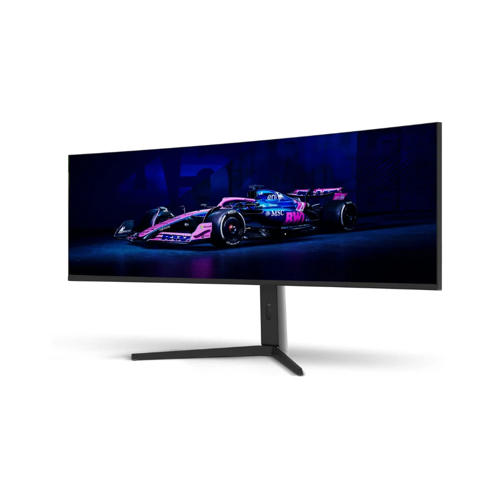 49" 144Hz DFHD Super Ultrawide Gaming Monitor  for Sim Racing on Player1 Sim Gear 