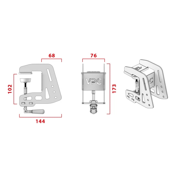 Virpil VPC Desk Mount V3 - Mini