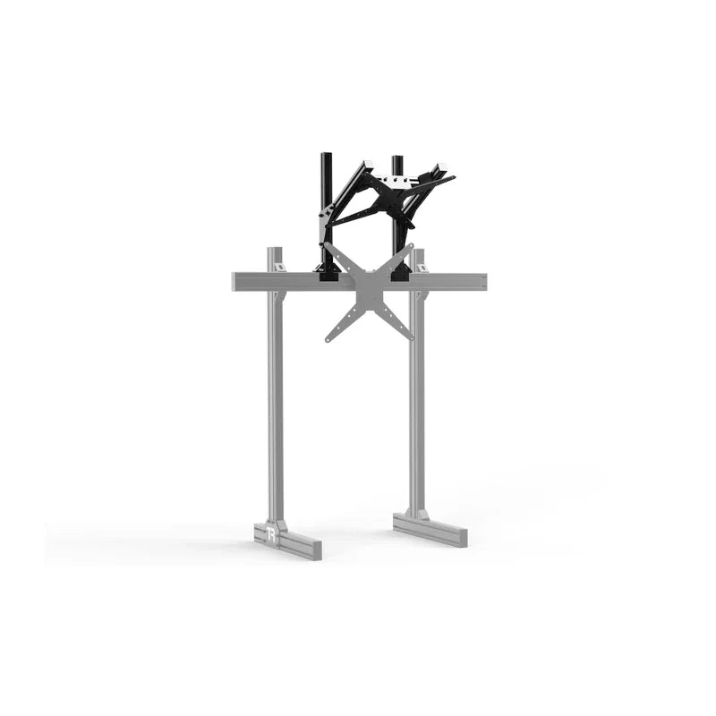 Top monitor stand for trak racer sim racing monitor cockpit on Player1 Sim Gear