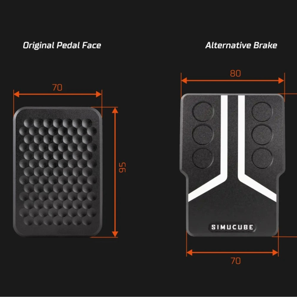 ActivePedal Pedal Face Plate - Brake for Sim Racing on Player1 Sim Gear