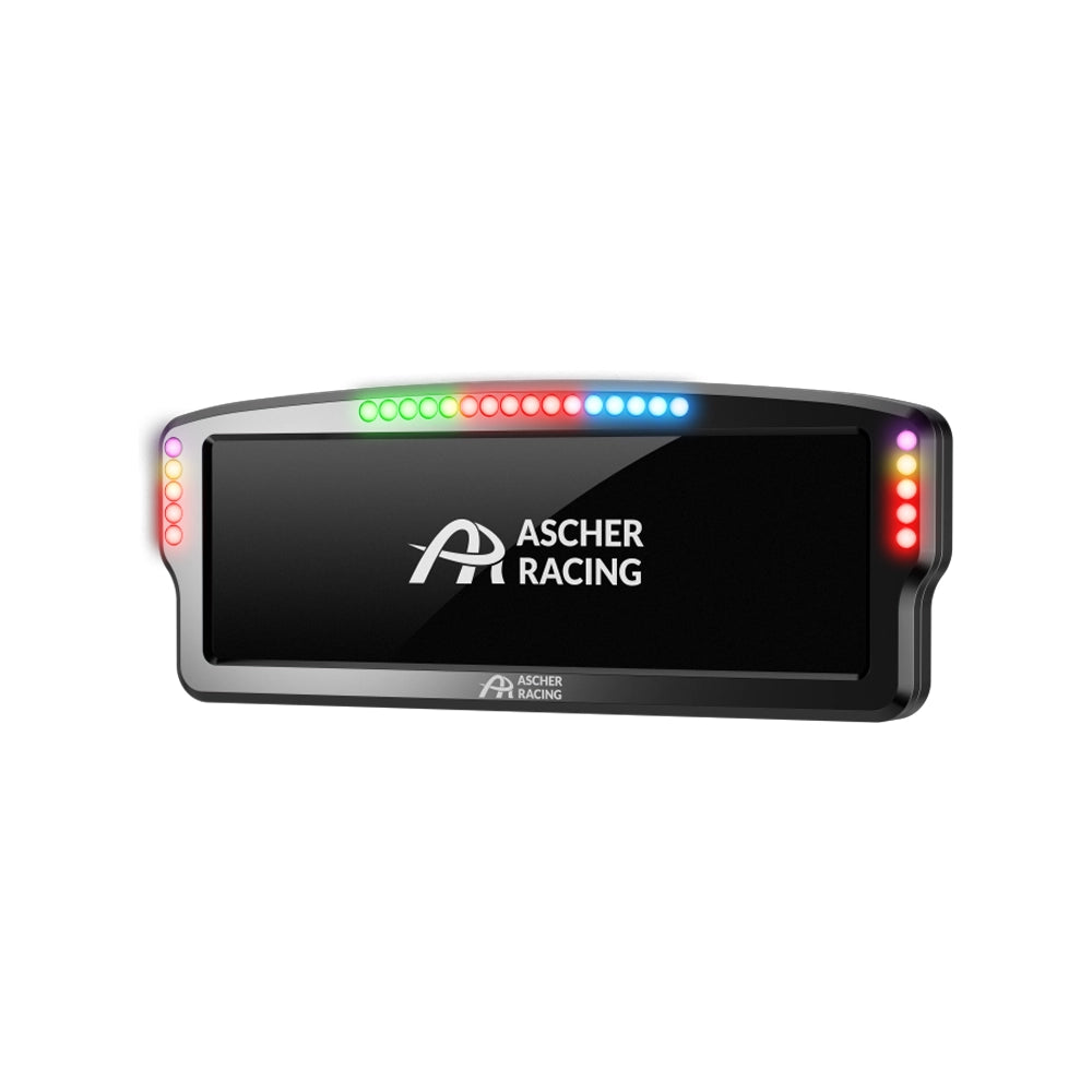 Ascher Racing 8" Dashboard | Official SimHub Integrated Touch Screen on Player1 Sim Gear