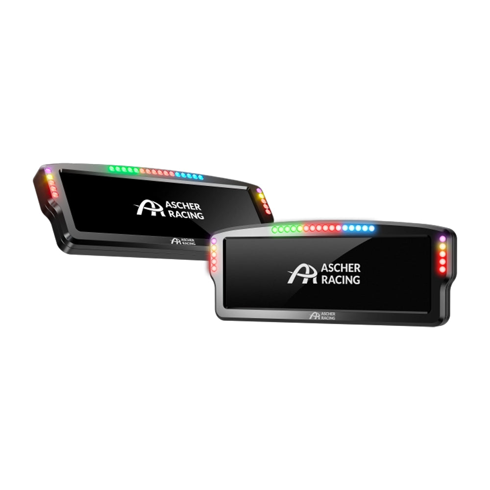 Ascher Racing 8" Dashboard | Official SimHub Integrated Touch Screen on Player1 Sim Gear