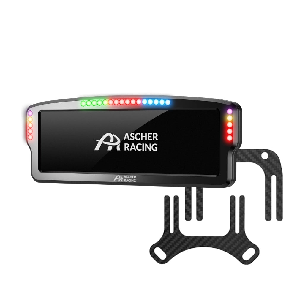 Ascher Racing 8" Dashboard | Official SimHub Integrated Touch Screen on Player1 Sim Gear