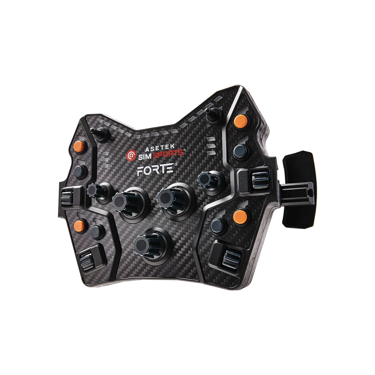 Asetek Forte Wheel Sim Racing Hub Button Box on Player1 Sim Gear