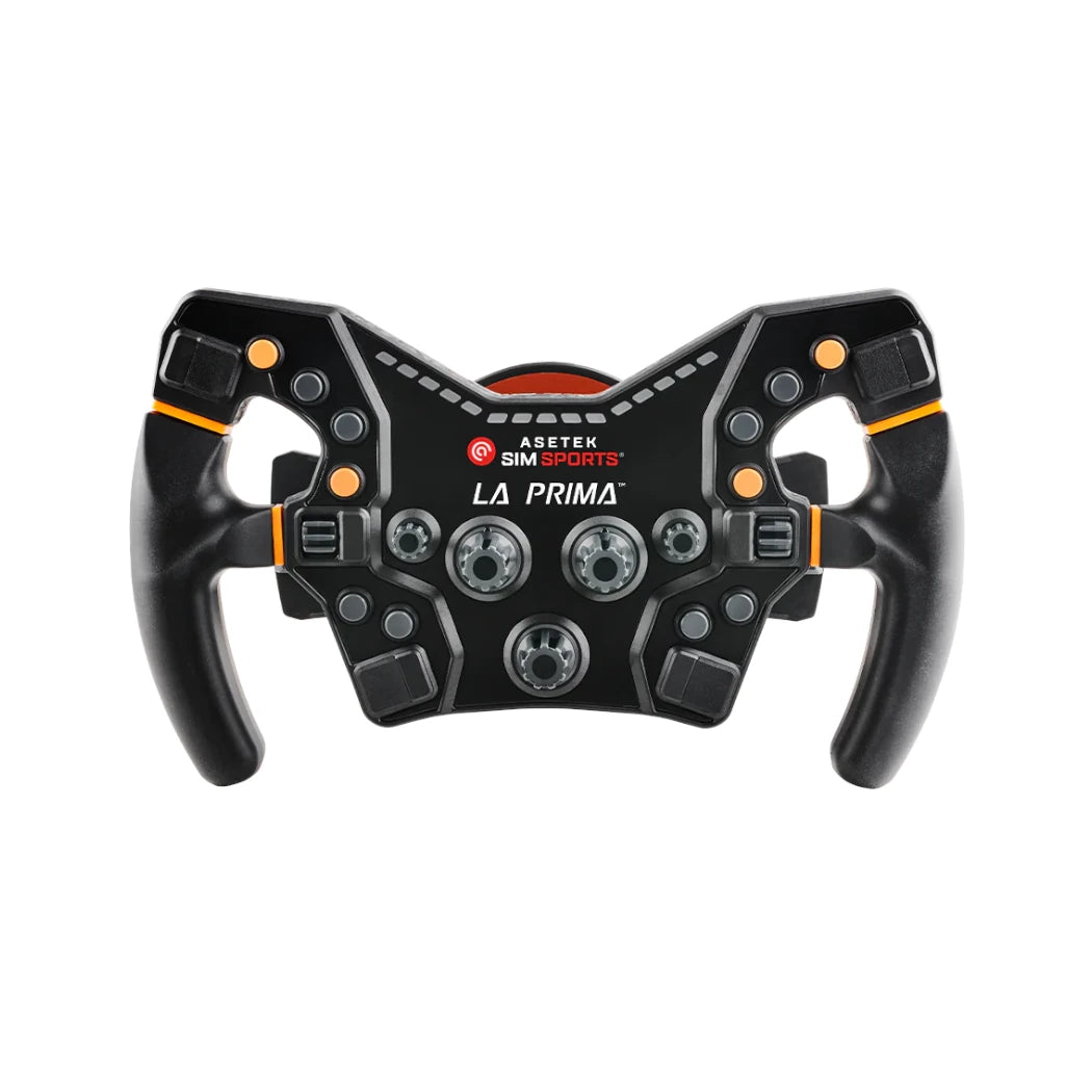 Asetek La Prima Formula Wheel for Sim Racing on Player1 Sim Gear