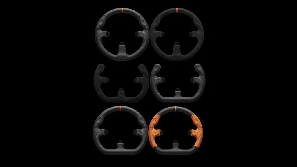 Asetek Forte Wheel Sim Racing Hub Button Box on Player1 Sim Gear