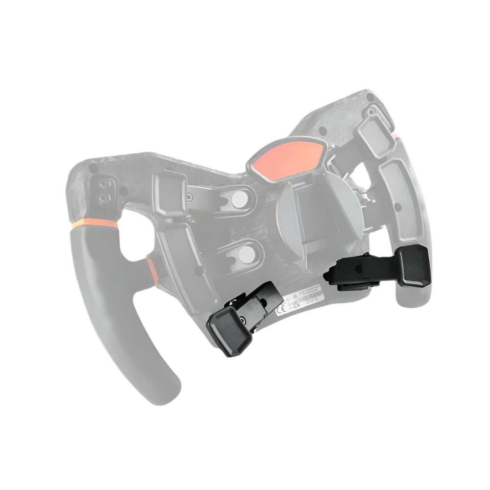 Asetek Clutch Paddles on Player1 Sim Gear