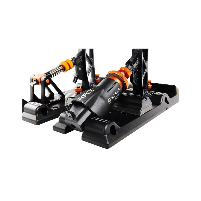 Asetek Forte S Series 2 Pedal set of sim racing pedals on Player1 Sim Gear