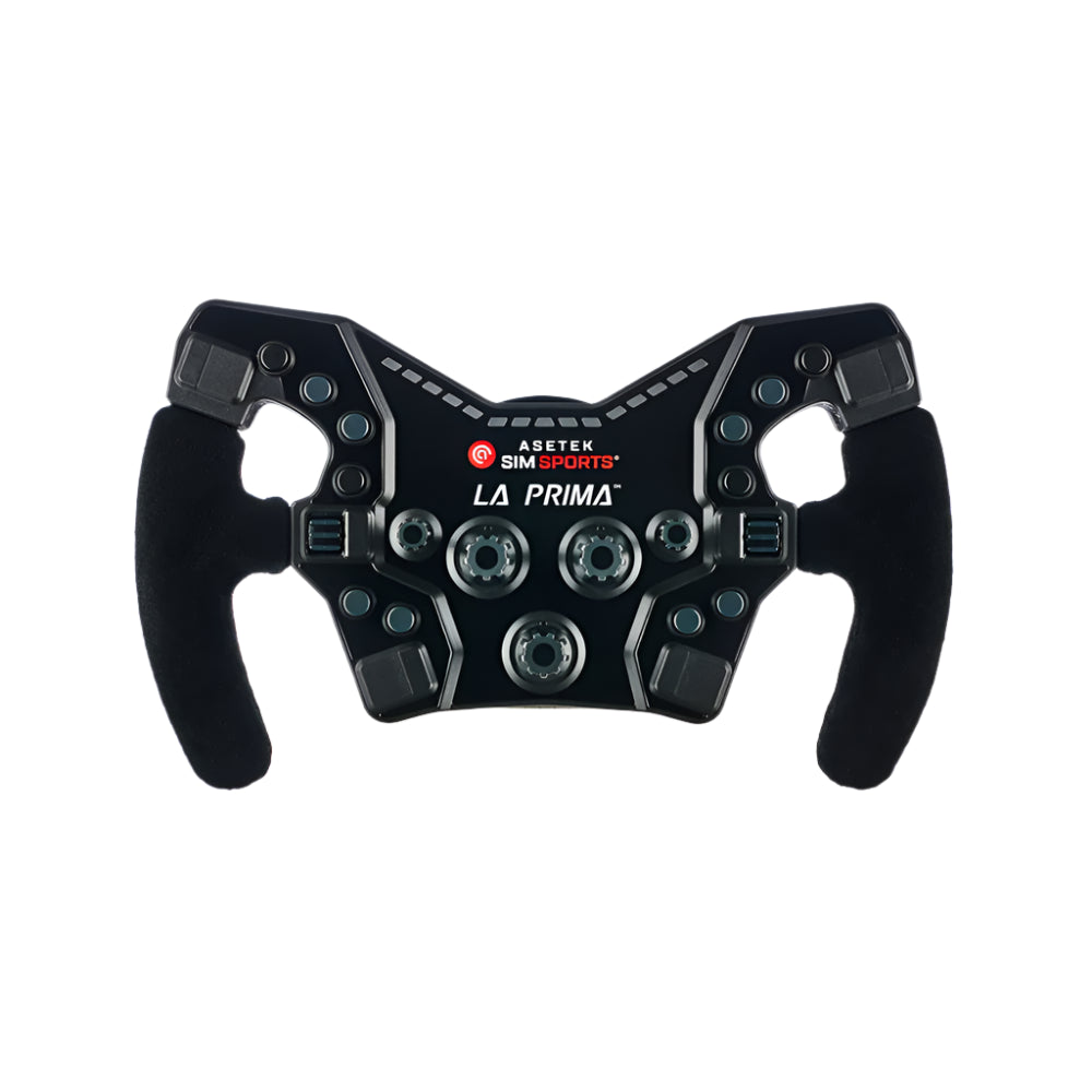 Asetek Regular Handles With Suede for Sim Racing on Player1 Sim Gear