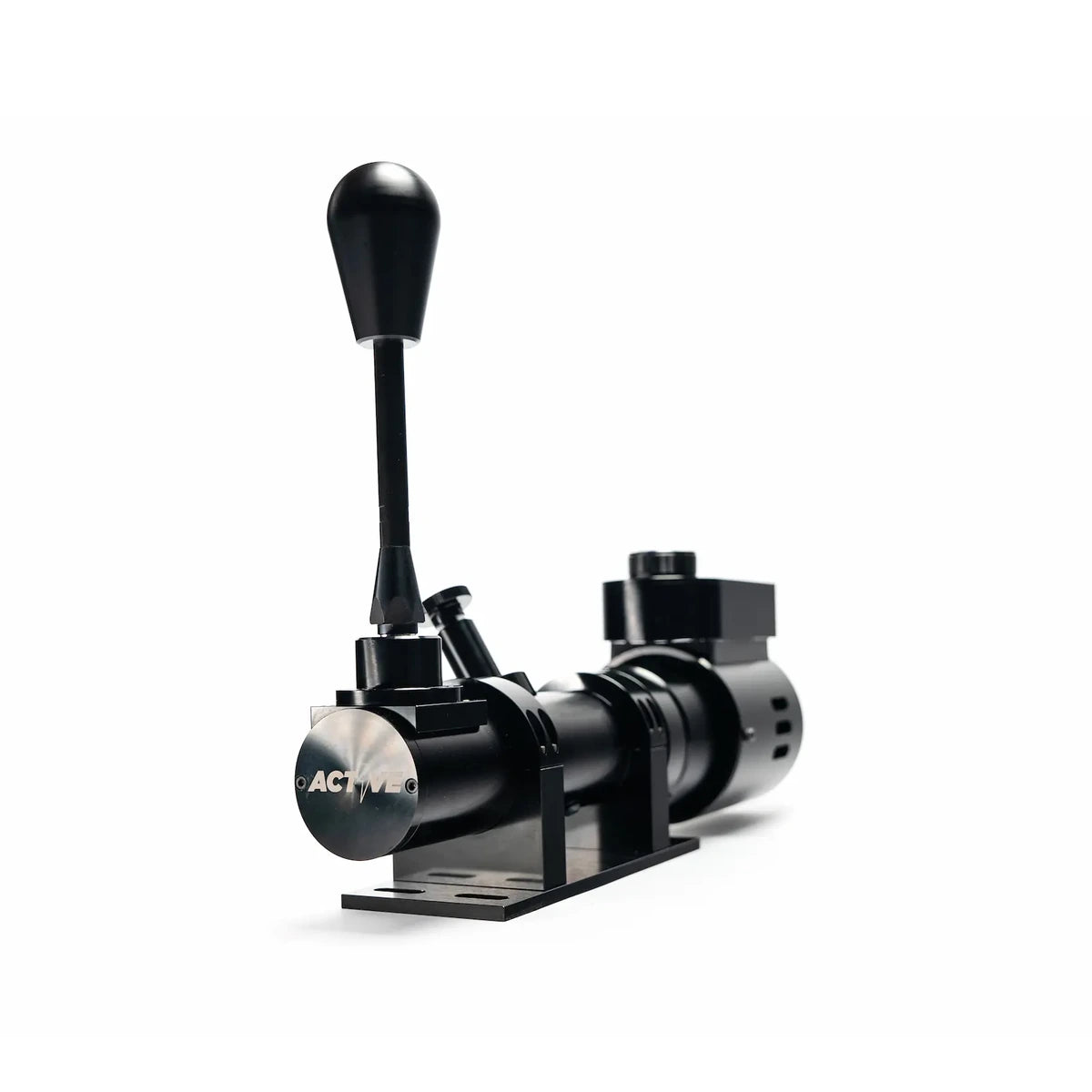 BDH Active shifter three-quarter view showing the ACTIVE branded servo end and lever