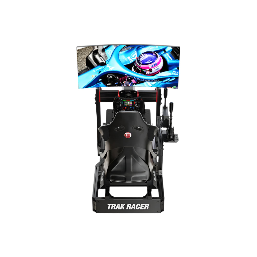 Budget Cockpit-Mounted Single Monitor Stand - 580mm / 22.8" Wide for Sim Racing on Player1 Sim Gear
