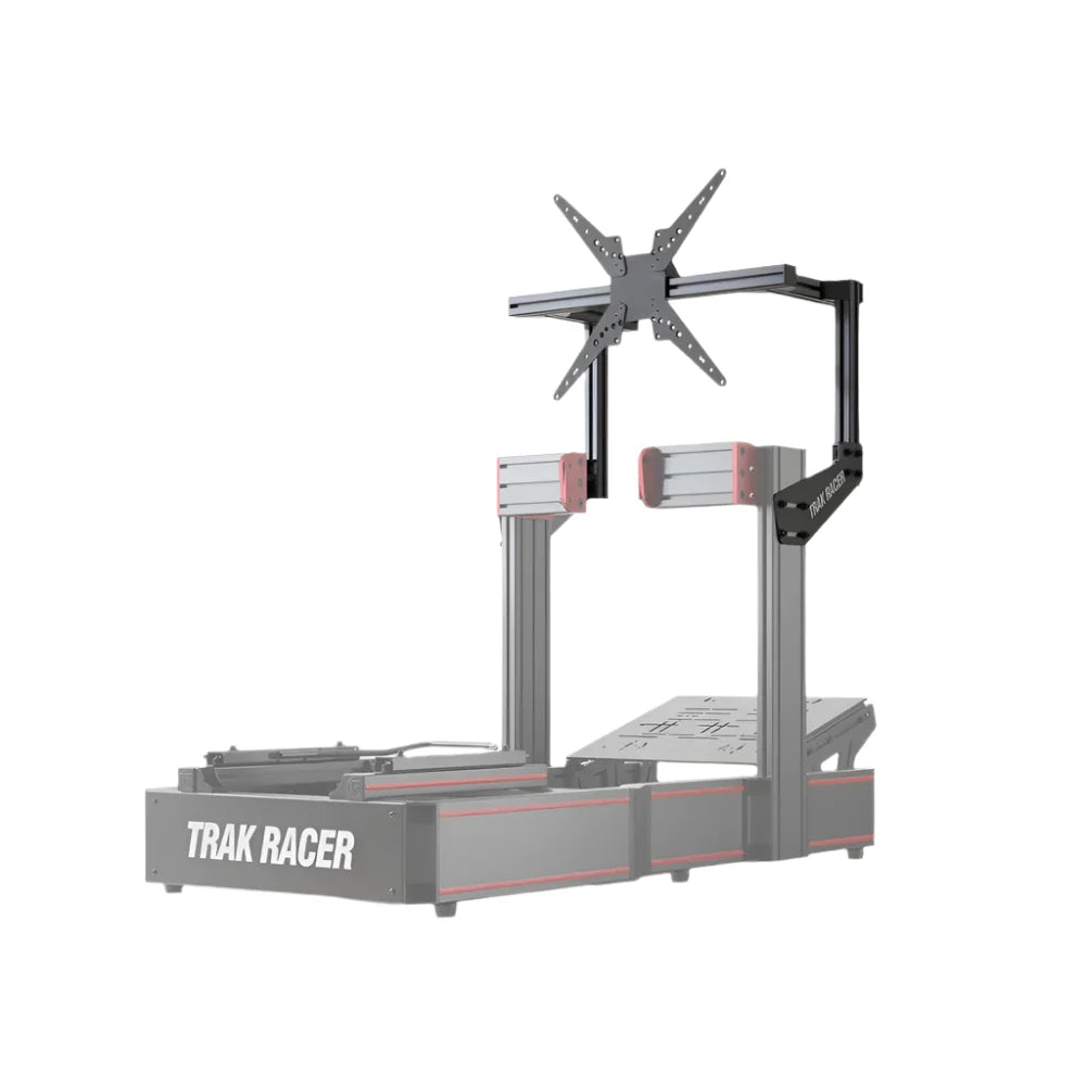 Budget Cockpit-Mounted Single Monitor Stand - 580mm / 22.8" Wide for Sim Racing on Player1 Sim Gear