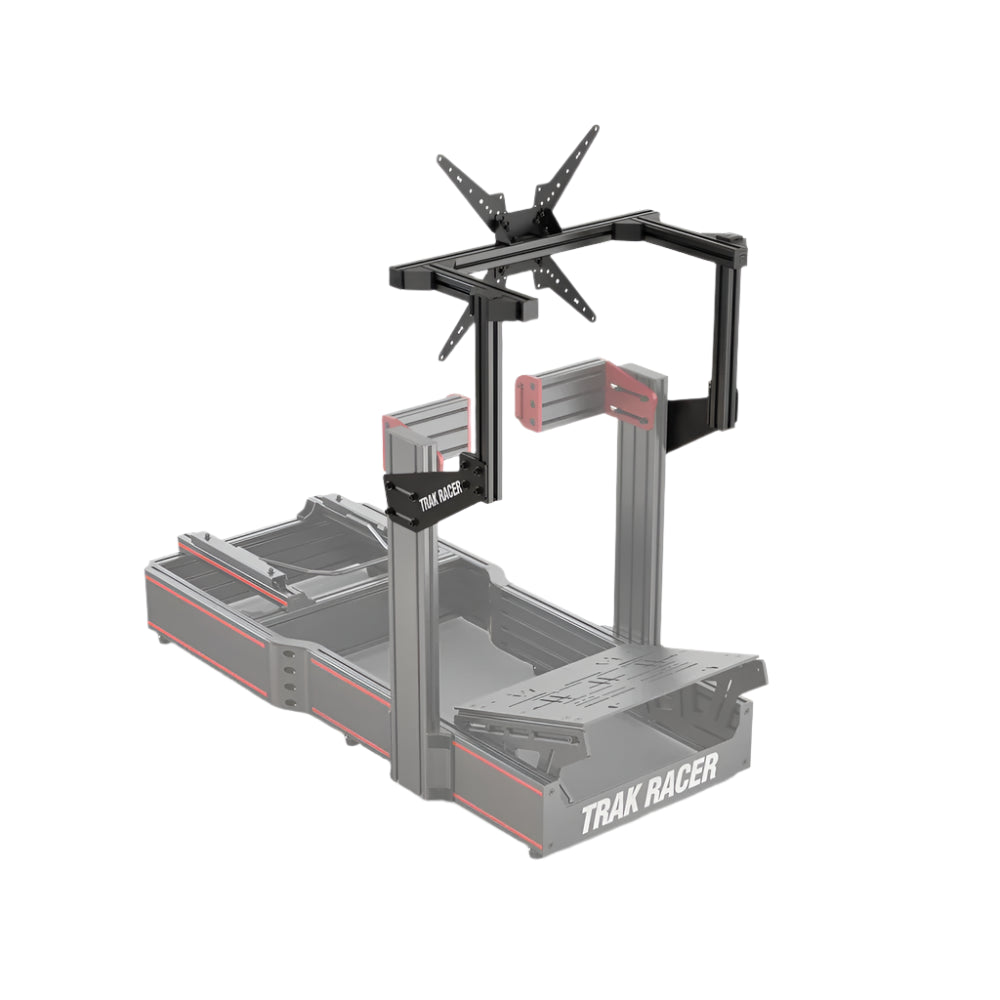 Budget Cockpit-Mounted Single Monitor Stand - 580mm / 22.8" Wide for Sim Racing on Player1 Sim Gear