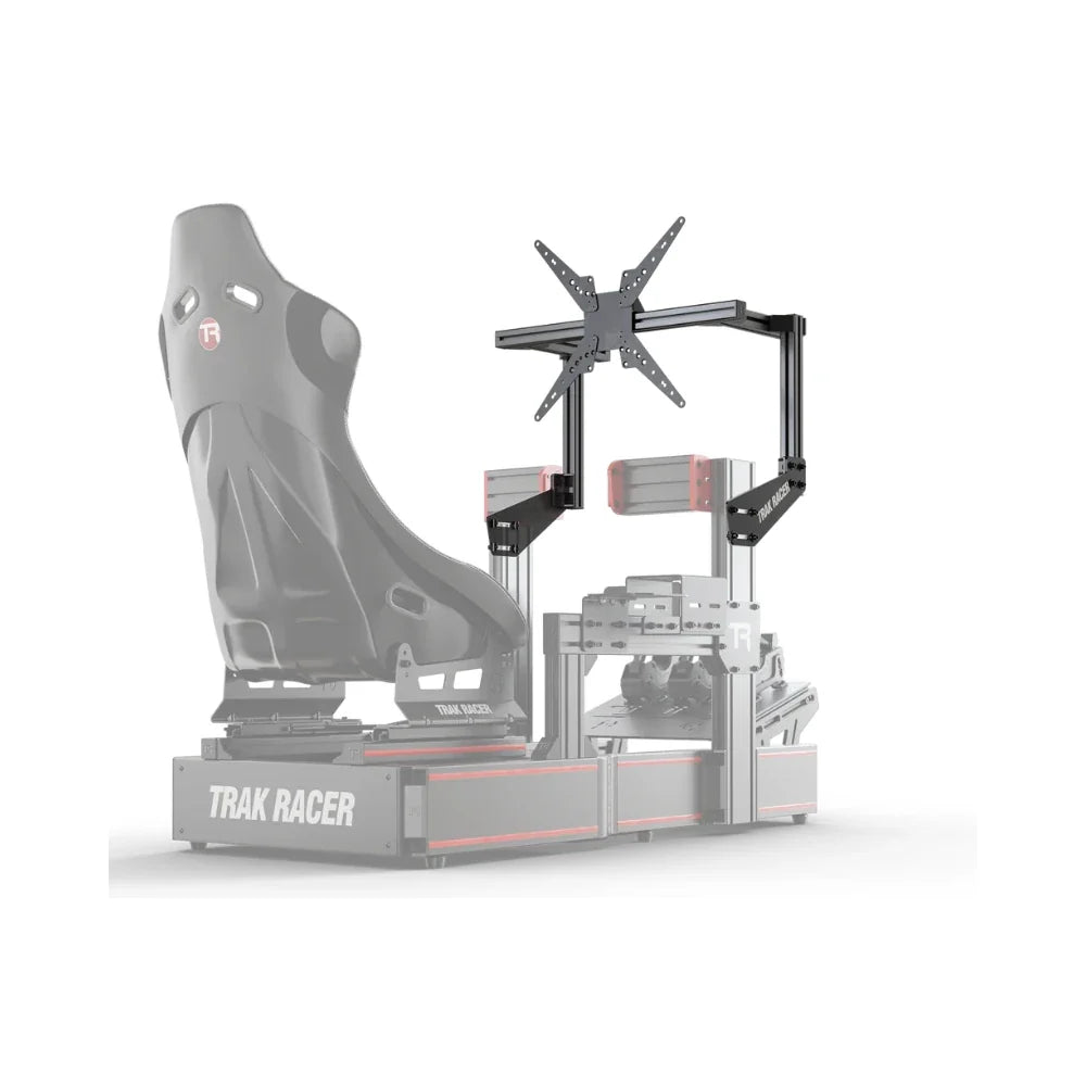 Budget Cockpit-Mounted Single Monitor Stand - 580mm / 22.8" Wide for Sim Racing on Player1 Sim Gear