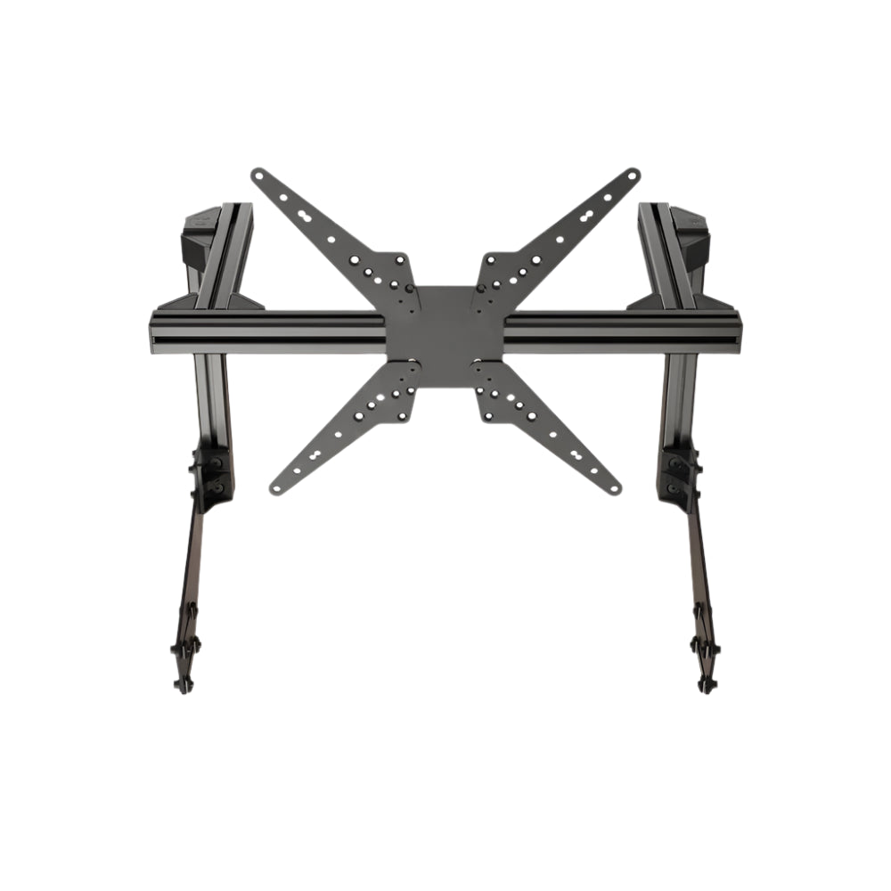 Budget Cockpit-Mounted Single Monitor Stand - 580mm / 22.8" Wide for Sim Racing on Player1 Sim Gear