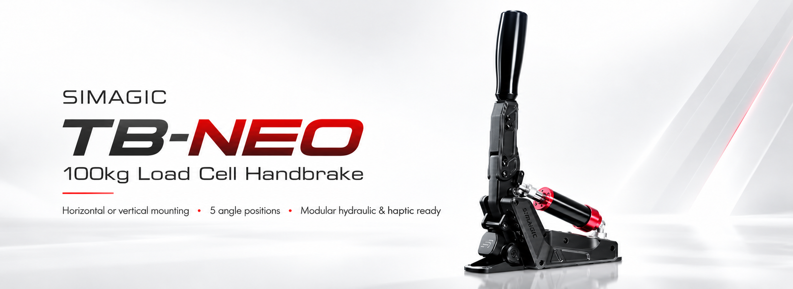Simagic TB Neo handbrake on Player1 Sim Gear
