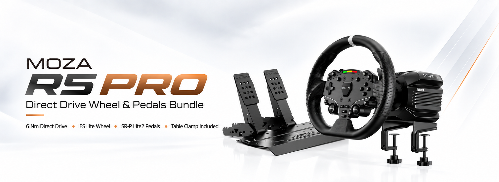 Moza R5 Pro Simulator Bundle on Player1 Sim Gear