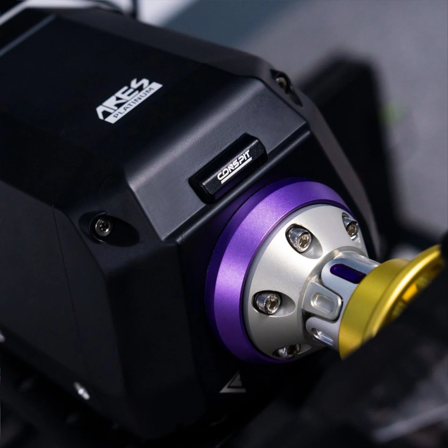 Conspit Ares Platinum Direct Drive Wheel Base (18Nm) on Player1 Sim Gear