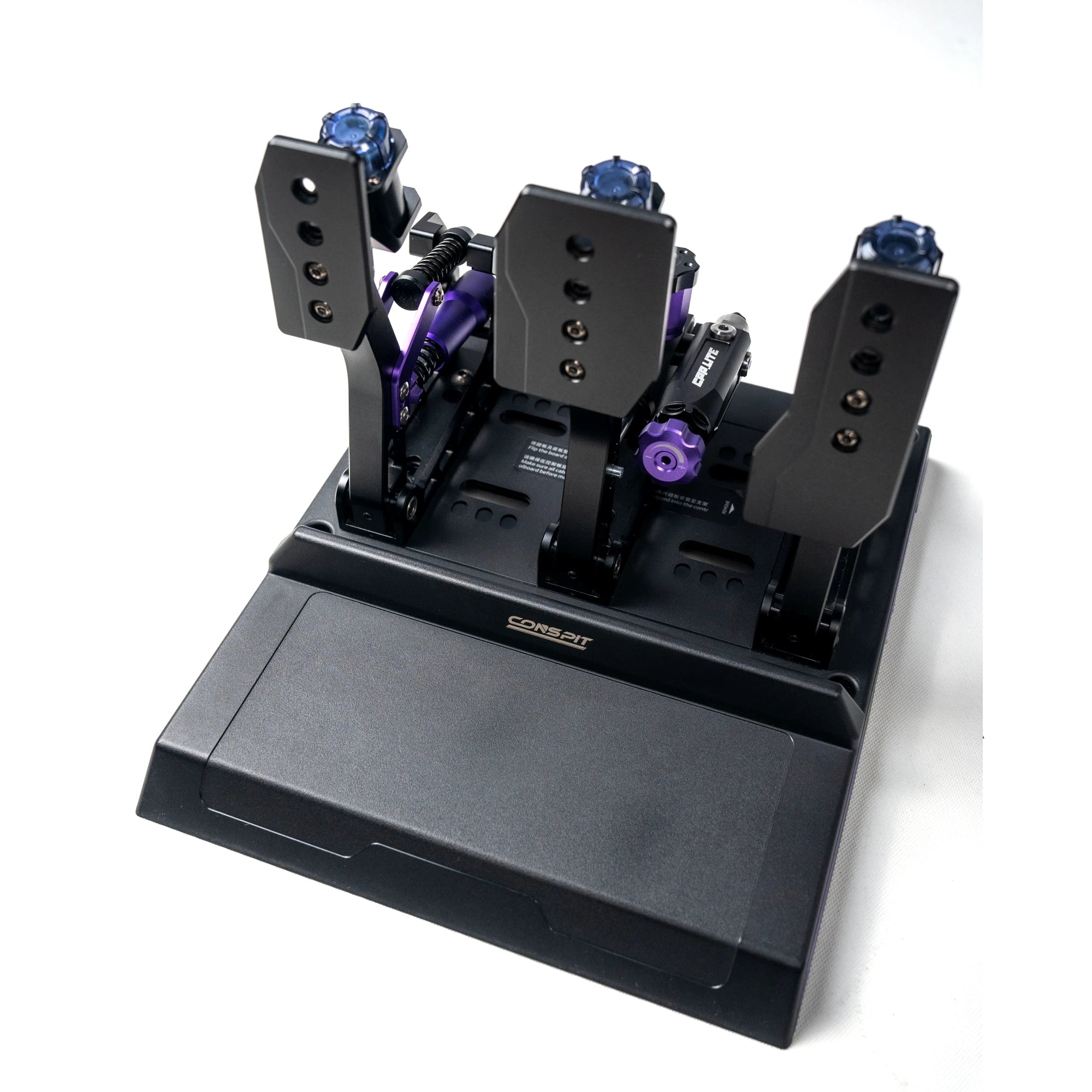 Conspit CPP Lite 3 Pedal Set of Hydraulic 10Mps/100KG Haptic Sim Racing Pedals on Player1 Sim Gear