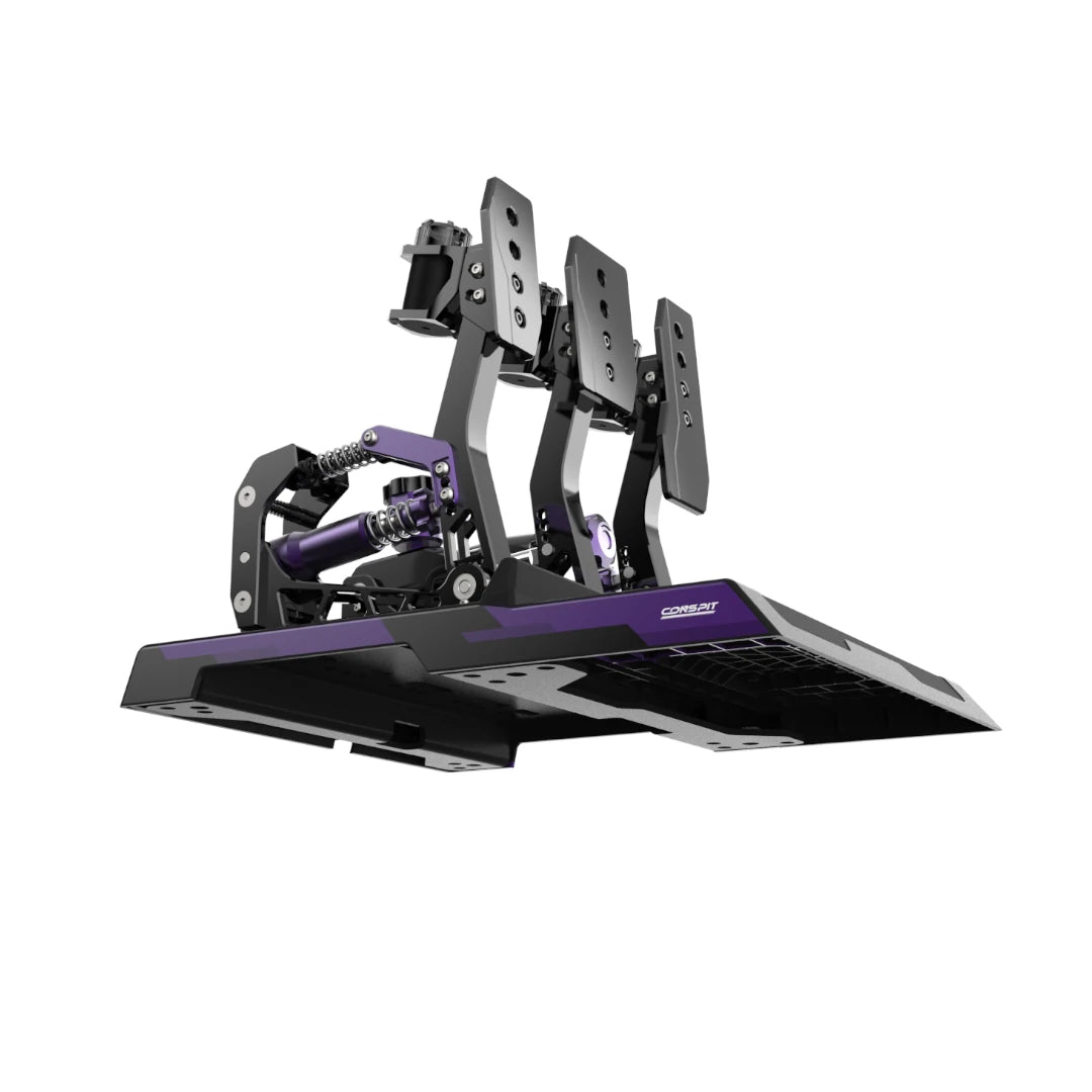 Conspit CPP Lite 3 Pedal Set of Hydraulic 10Mps/100KG Haptic Sim Racing Pedals on Player1 Sim Gear
