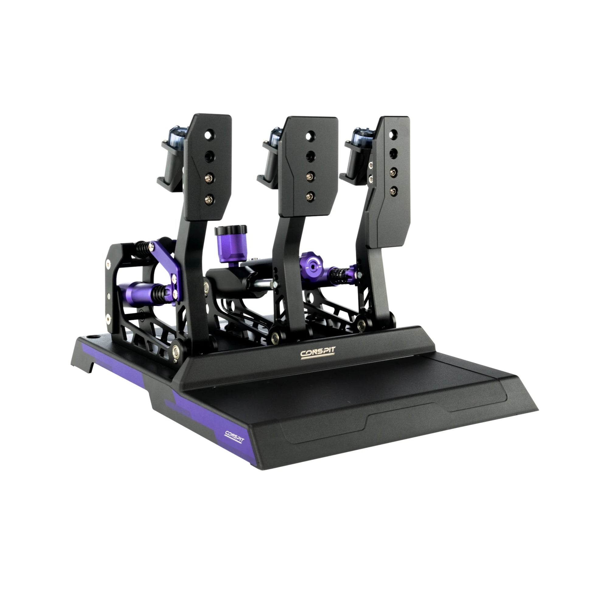 Conspit CPP Lite 3 Pedal Set of Hydraulic 10Mps/100KG Haptic Sim Racing Pedals on Player1 Sim Gear