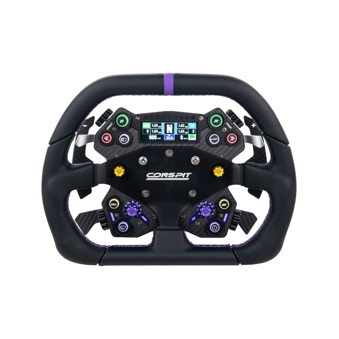 Conspit DX320 Wheel Rim on Player1 Sim Gear