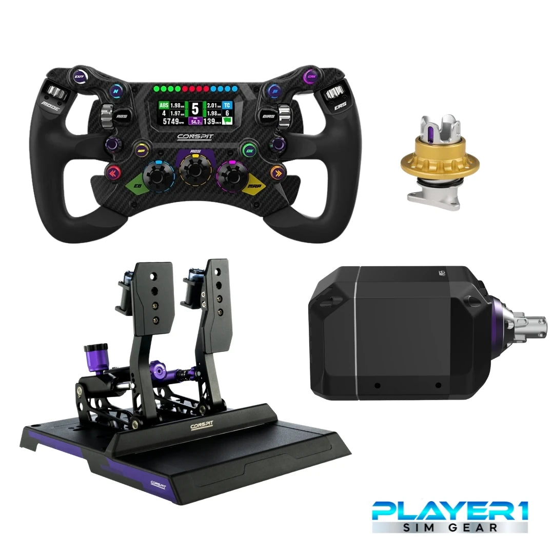 Conspit GT Lite Sim Racing Bundle on Player1 Sim Gear
