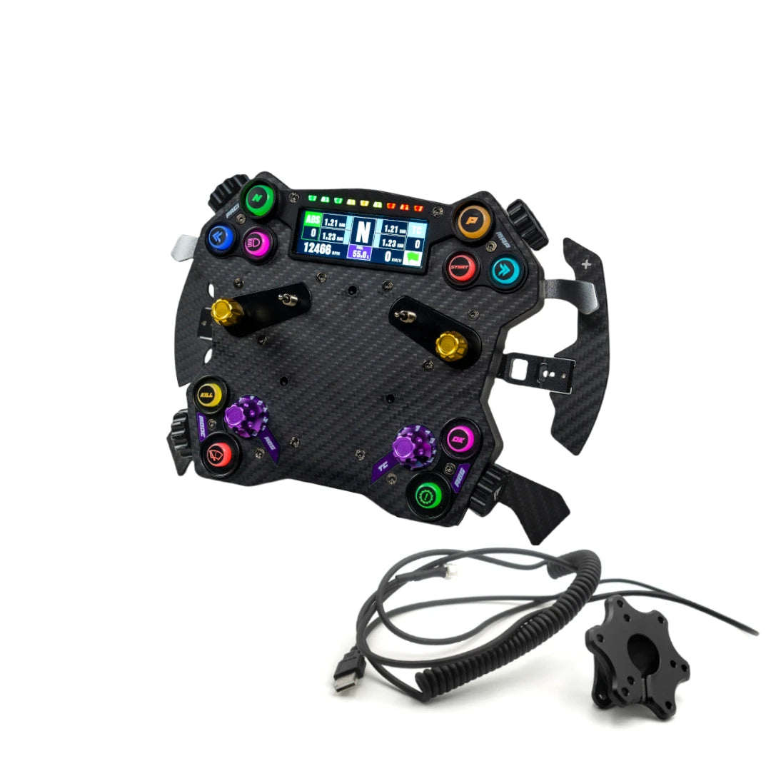 Conspit H.A.O Carbon Fibre Wheel Hub for sim racing on Player1 Sim Gear