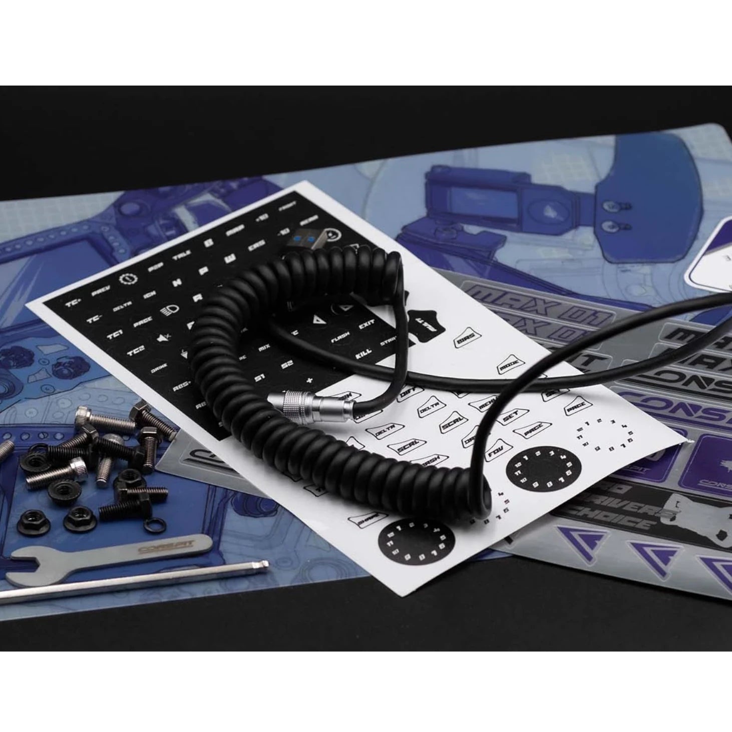 Conspit SimHub Formula GT Sim Racing Wheel on Player1 Sim Gear