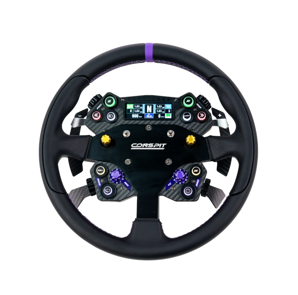 Conspit RX320 Wheel Rim. 320mm Round Sim Racing Rim on Player1 Sim Gear