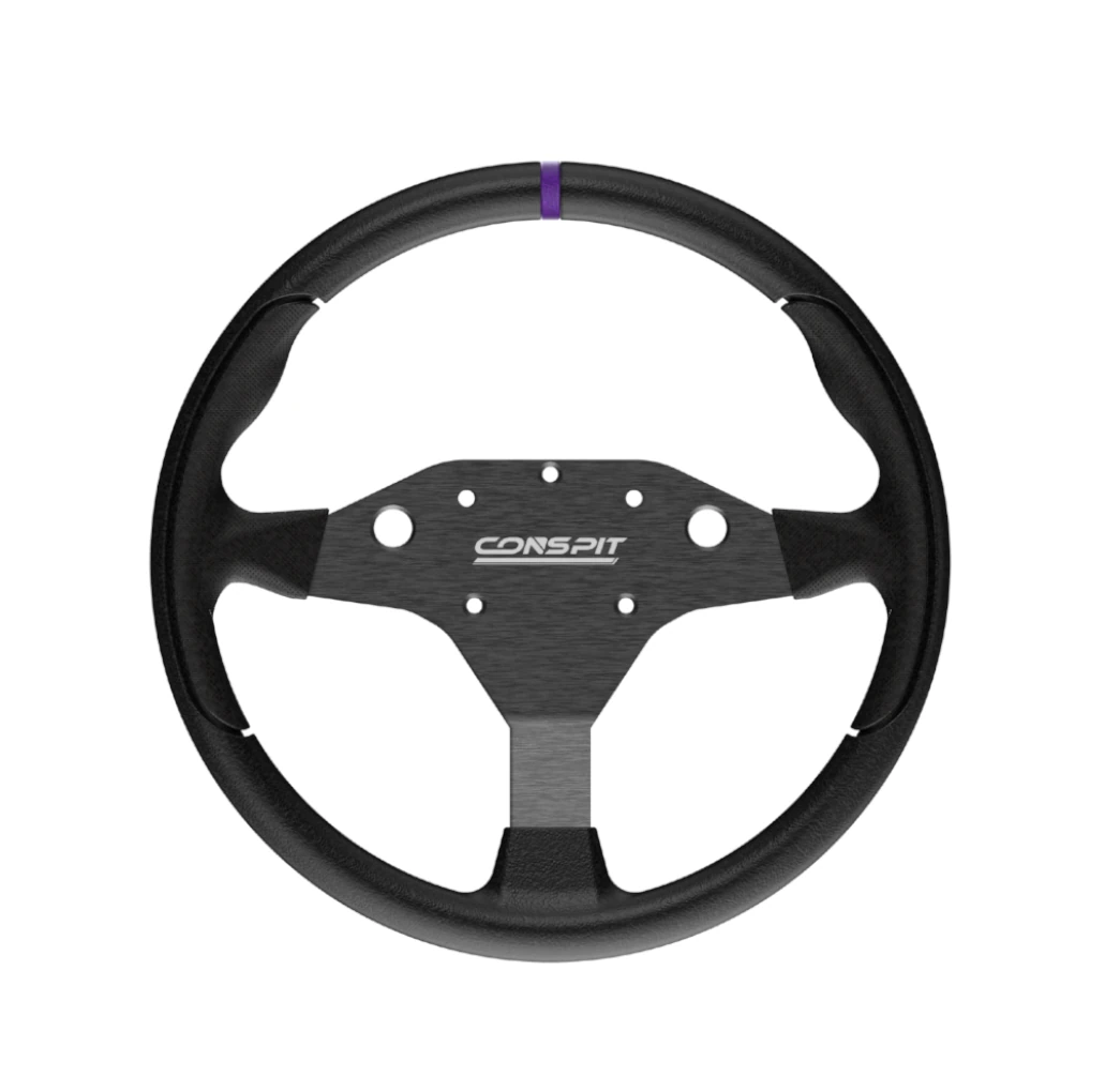 Conspit RX320 Wheel Rim. 320mm Round Sim Racing Rim on Player1 Sim Gear