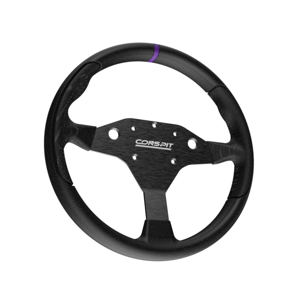 Conspit RX320 Wheel Rim. 320mm Round Sim Racing Rim on Player1 Sim Gear