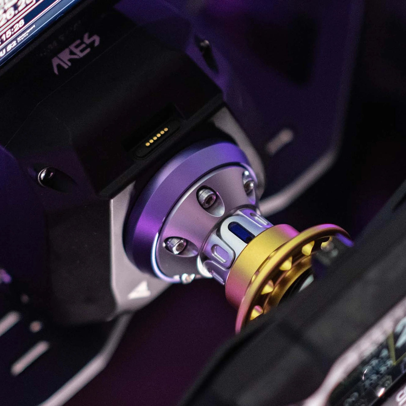 Conspit Ares Platinum Direct Drive Wheel Base (18Nm) on Player1 Sim Gear