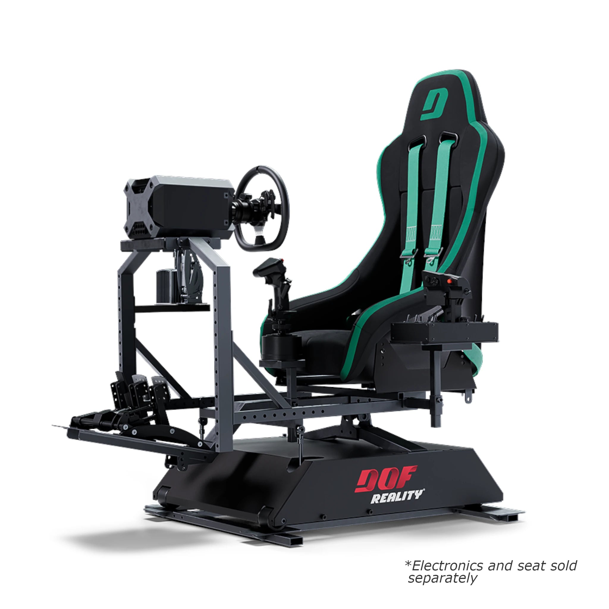 DOF Reality H2r System with SFU Gearboxes + Upgraded Reducer Motors on Player1 Sim Gear