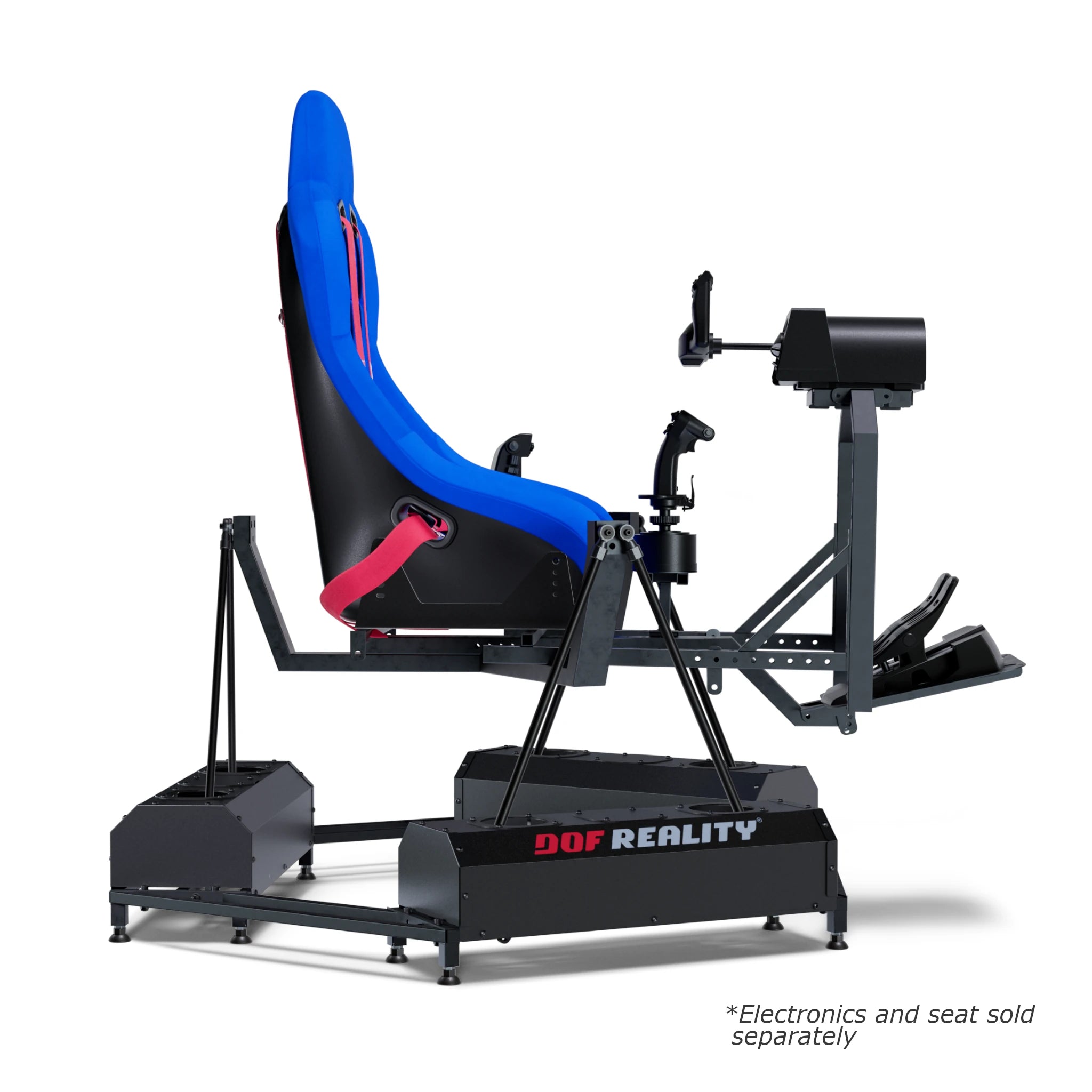 DOF Reality H6r System with SFU Gearboxes + Upgraded Reducer Motors on Player1 Sim Gear