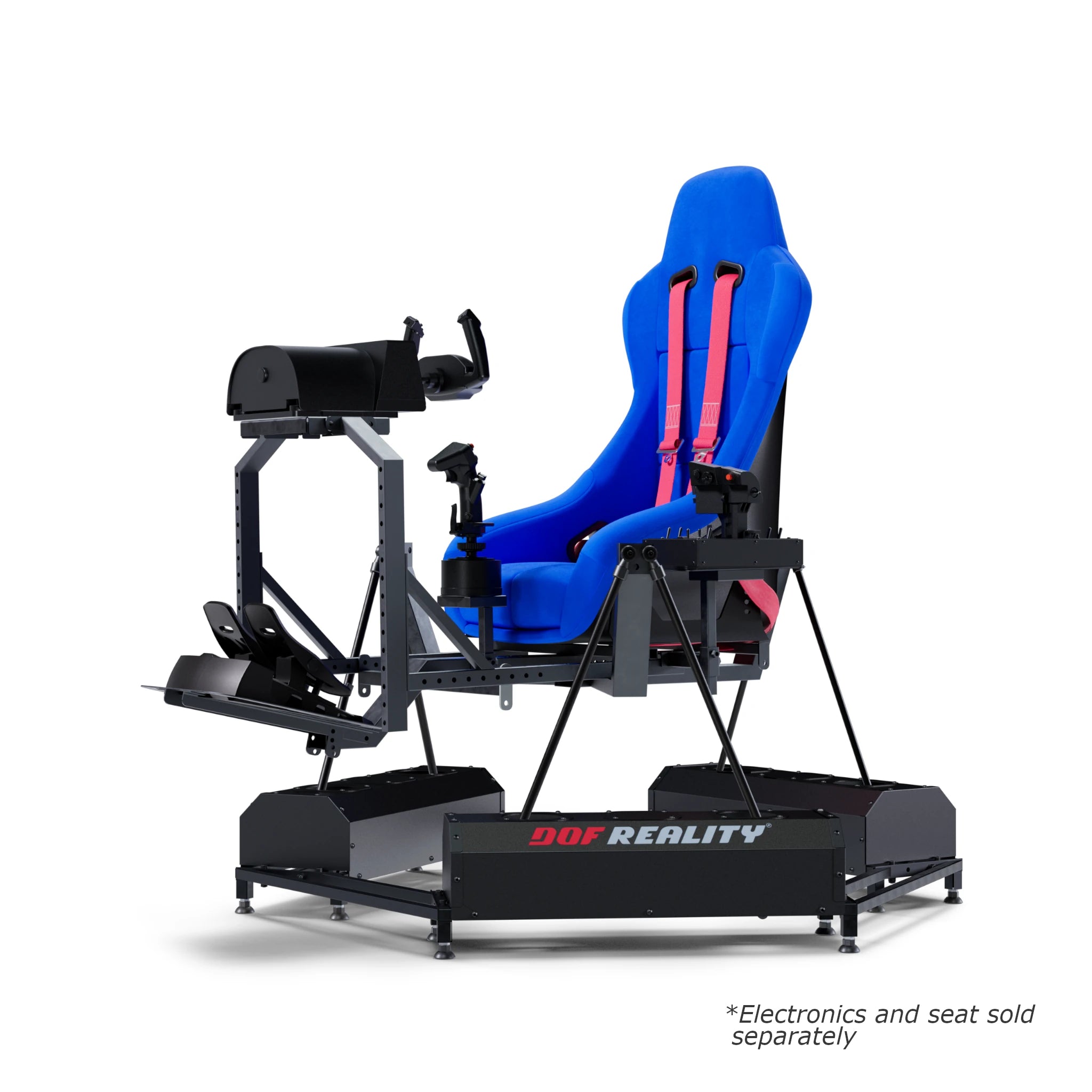 DOF Reality H6r System with SFU Gearboxes + Upgraded Reducer Motors on Player1 Sim Gear