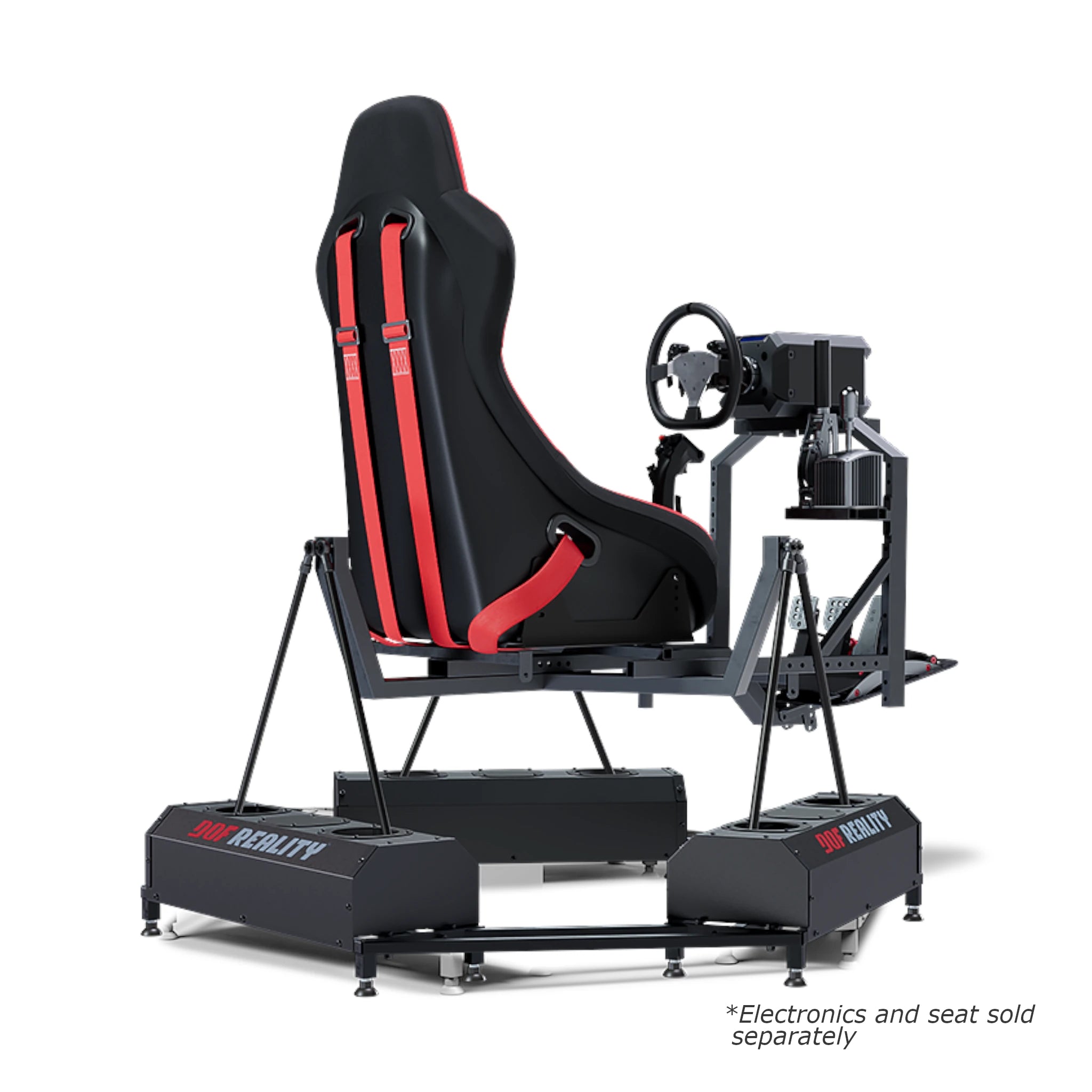 DOF Reality P6e System with SFU Gearboxes + Upgraded Reducer Motors on Player1 Sim Gear