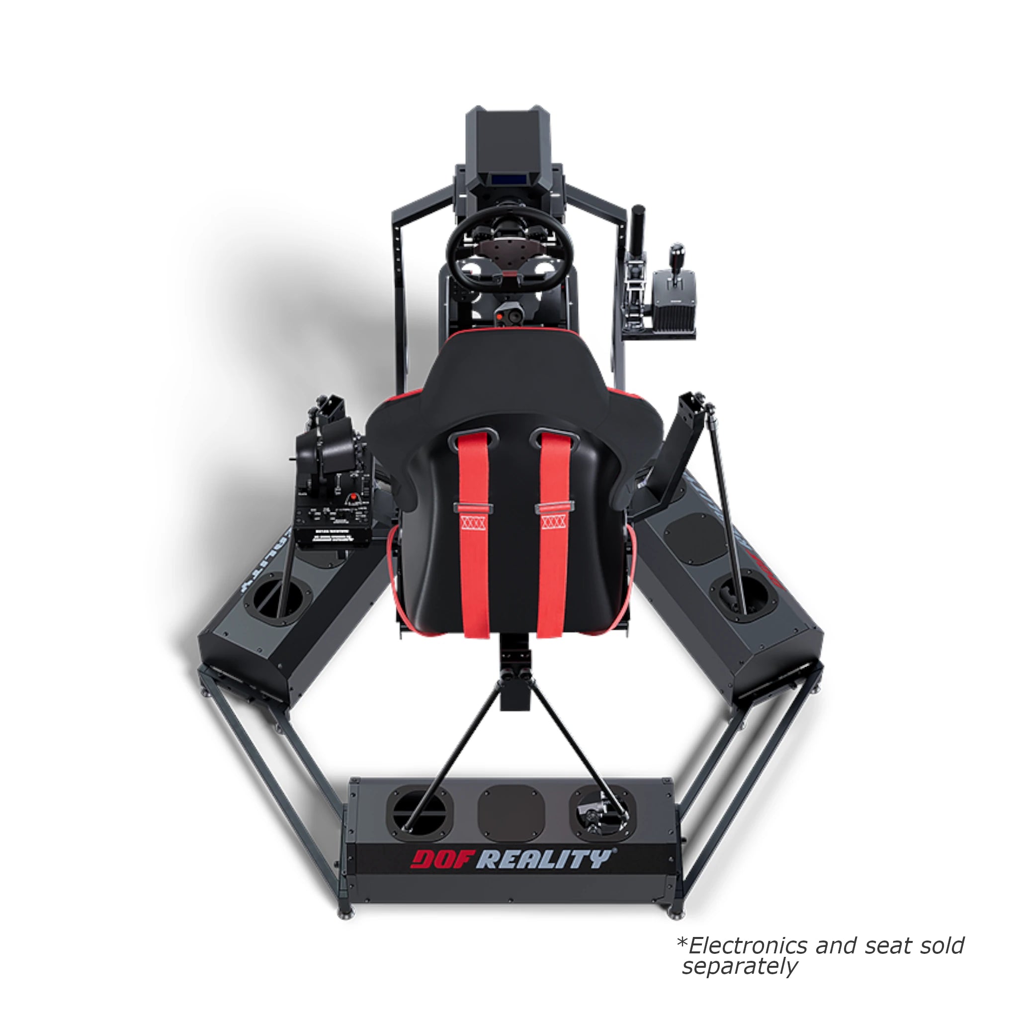 DOF Reality P6e System with SFU Gearboxes + Upgraded Reducer Motors on Player1 Sim Gear