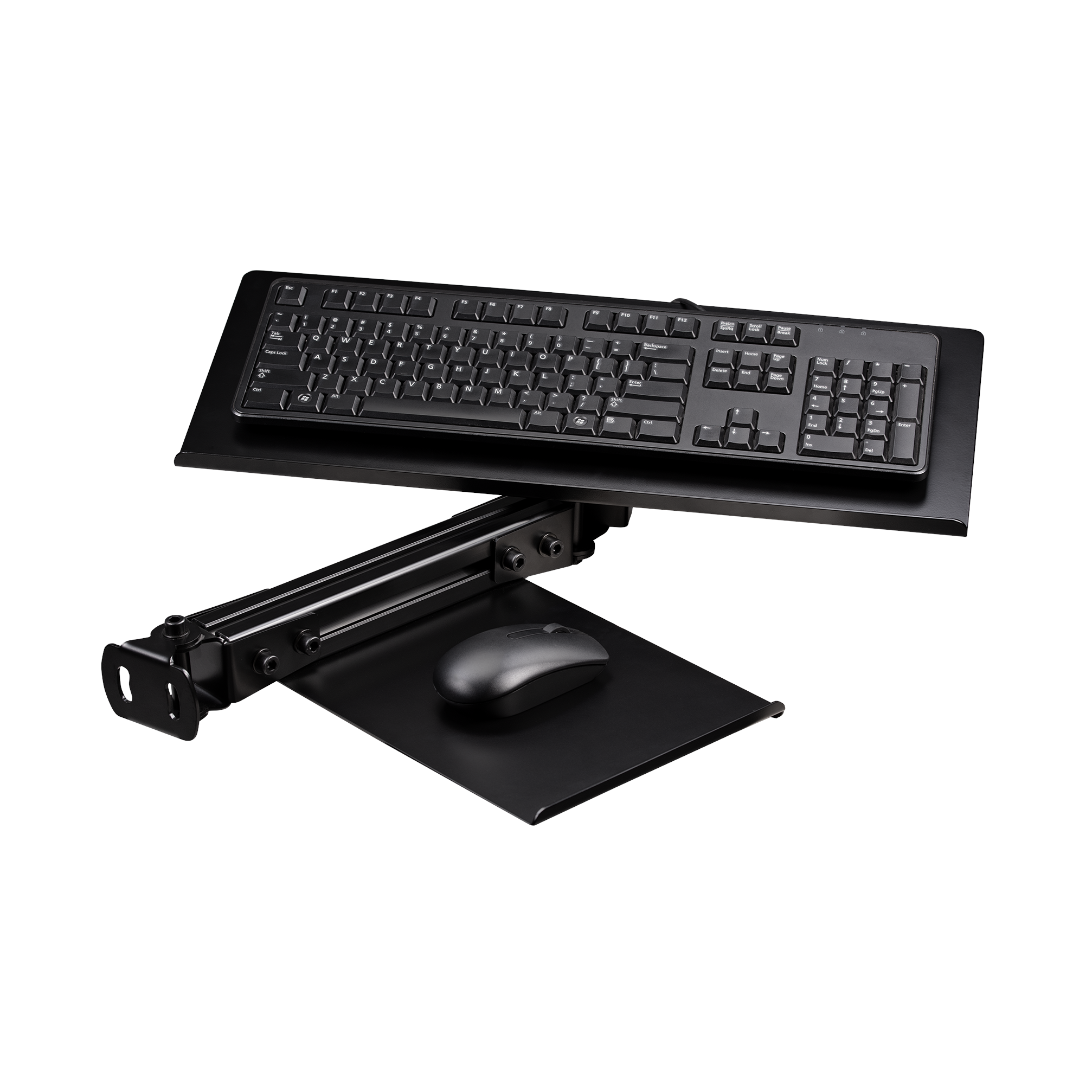 Next Level Racing Elite Keyboard and Mouse Tray - Carbon Grey Edition