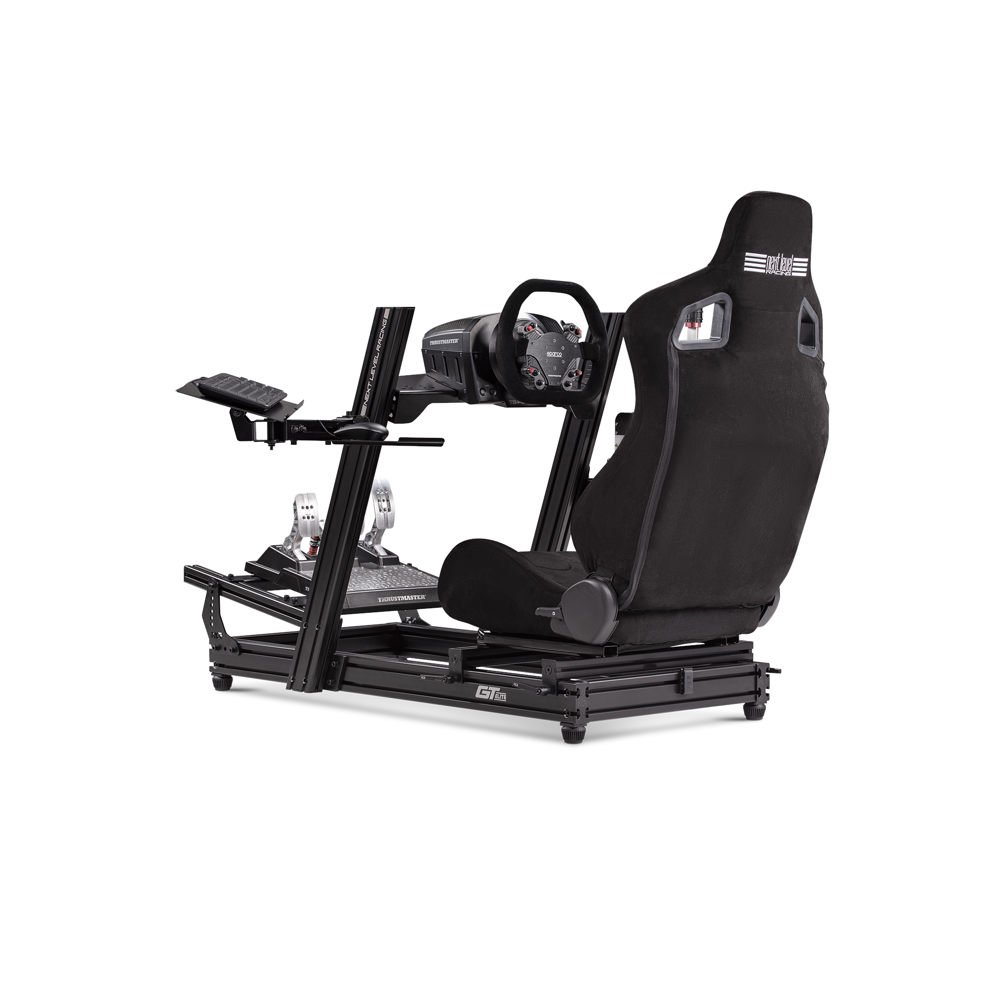 Next Level Racing Elite Keyboard and Mouse Tray Carbon Grey Edition