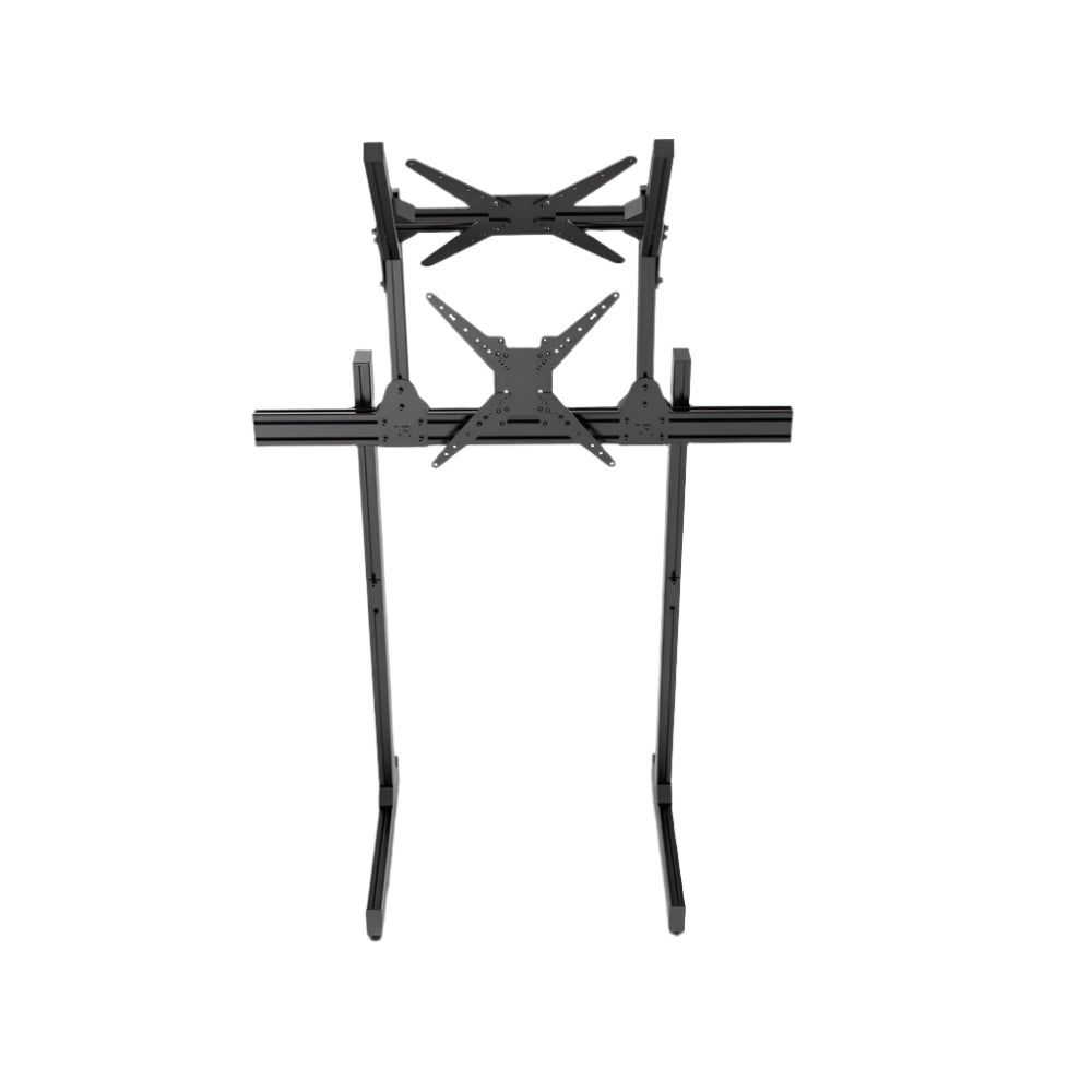 Free Standing Dual (2) Monitor Stand  for Sim Racing on Player1 Sim Gear