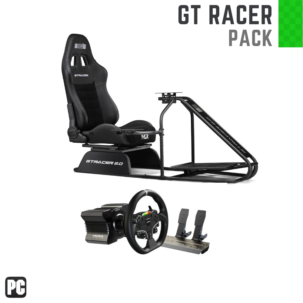 GTRacer 2.0 Pack Sim Racing Bundle on Player1 Sim Gear