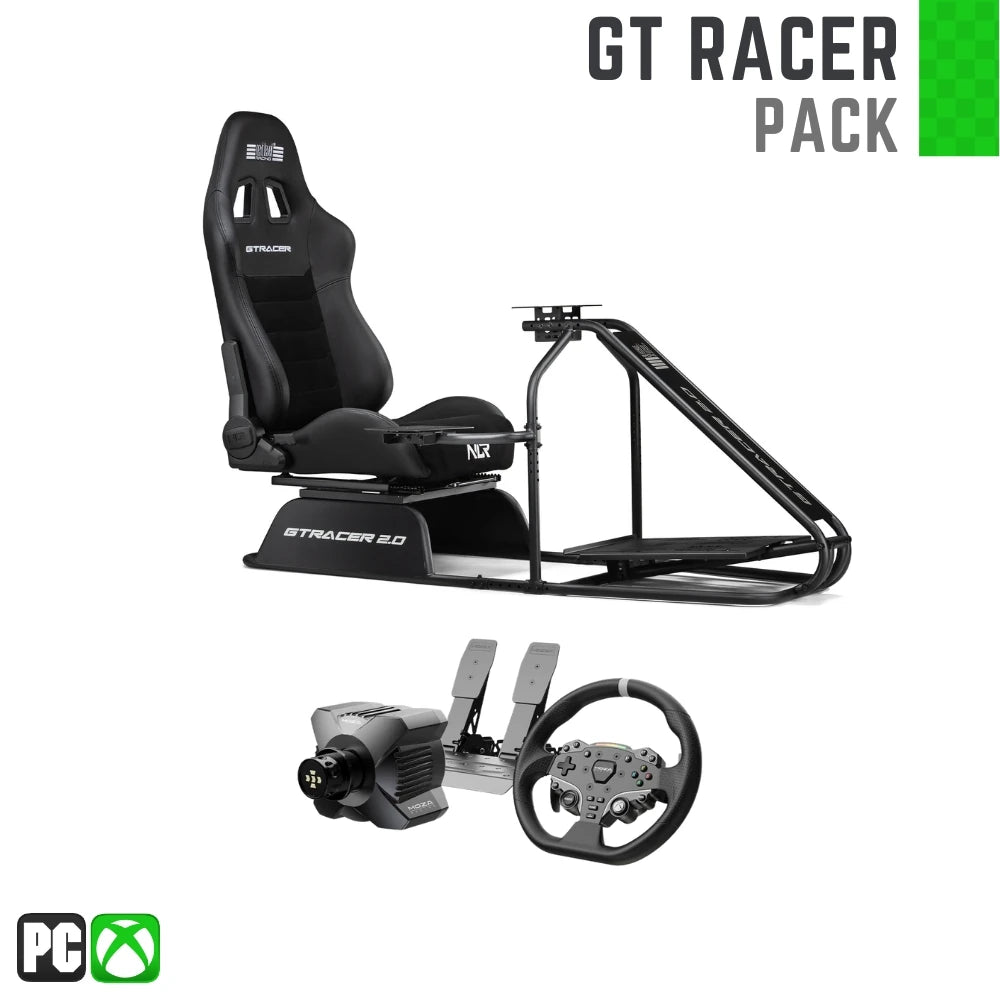 GTRacer 2.0 Pack Sim Racing Bundle on Player1 Sim Gear